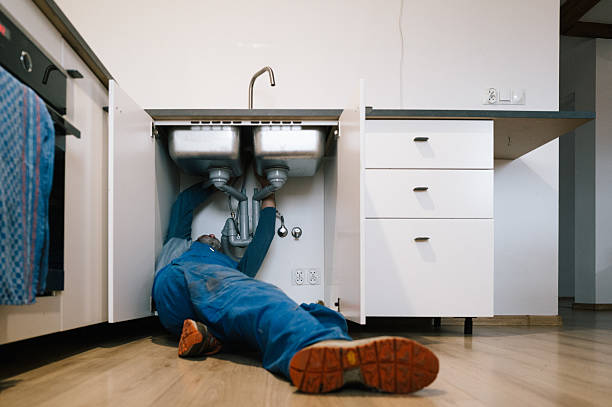 Professional Plumbing technician working in East Hampstead, NH